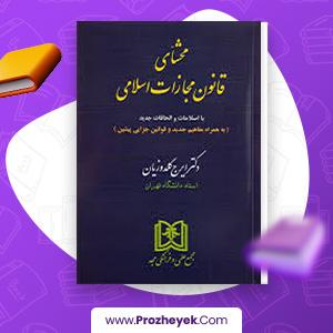 معرفی و دانلود PDF کتاب محشای قانون مجازات اسلامی ایرج گلدوزیان 358 صفحه پی دی اف
