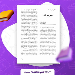 معرفی و دانلود PDF پروژه نگاهی به فنون معماری شهر سوخته لوکا ماریانی 13 صفحه پی دی اف