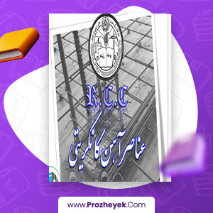معرفی و دانلود PDF پروژه لکچز عناصر آهن کانریتی 94 صفحه پی دی اف